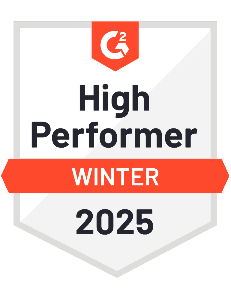 G2 High Performer badge